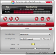 RadioCatch Web Radio Recorder screenshot